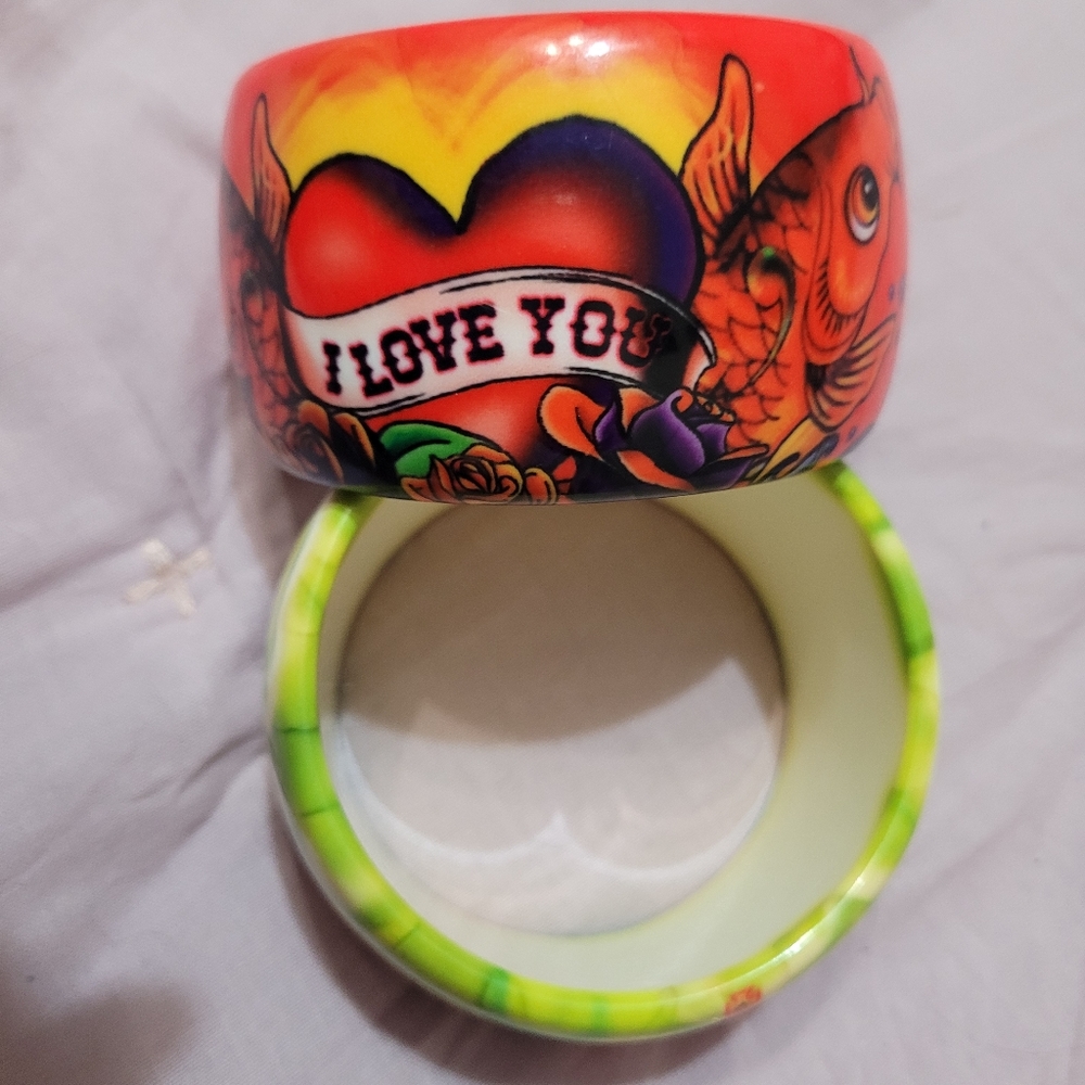 Ed Hardy Fashion Style Hard Bracelets